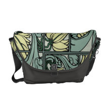 Folha do Acanthus, a bolsa mensageiro do olhar 2 d