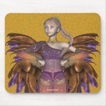 Folha feericamente Mousepad do Terra