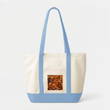 Folhas da queda bolsas de lona