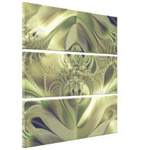 Folhas metálicas impressão de canvas envolvidas