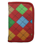 Fólio do planejador do Tartan Agendas