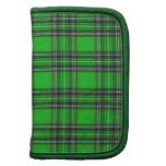 Fólio do planejador do Tartan Agenda