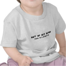 Fora de minha mente camiseta