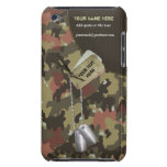 Forças armadas verdes Khaki de Camo para o ipod to Capa iPod Case-Mate