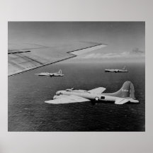 Fortaleza do vôo B-17 Poster