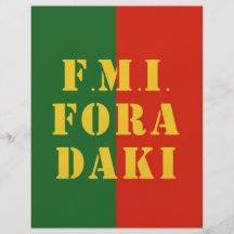 Fóruns Daqui de FMI Panfletos Personalizado