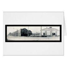Foto 1909 de Oswego NY do subministro de petróleo Cartão