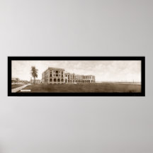 Foto 1913 de Panamá dos dois pontos do hotel Impressão