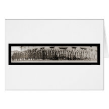 Foto 1919 dos soldados WWI da fonte Cartões