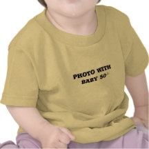 Foto com bebê t-shirts