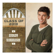 Foto de madeira masculino da graduação do olhar da convite personalizado
