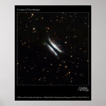 Foto do telescópio de Hubble dos Hamburger de Góme Posteres