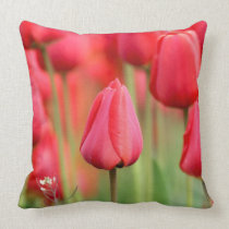 Foto vermelha das tulipas almofadas da american mojo