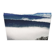 Fotografia da montanha impressão em canvas
