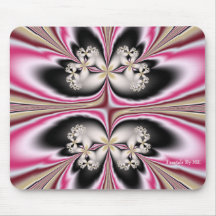 Fractal_ButterFliesNFlowers1, Fractals por MIM Mousepad