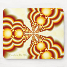 FractalGoldBright1, Fractals por MIM Mousepads