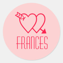 Frances Adesivo Redondo