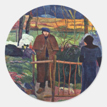 Francês: Monsieur de Bonjour Gauguin (ii), bom Mor Adesivos