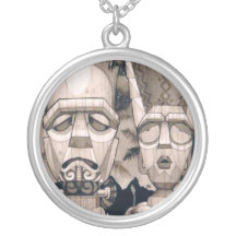 Frankentiki e noiva bijuterias personalizadas
