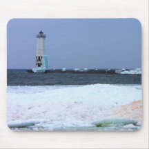 Frio como o gelo mousepads