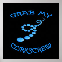 Frisbee do Corkscrew Posters