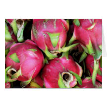 Fruta exótica do dragão cartões