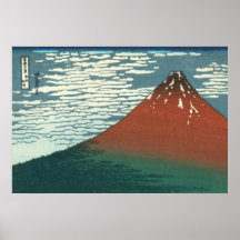 Fuji vermelho poster