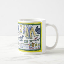 funcionamento do divertimento do inverno caneca