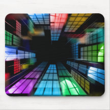 Fundo abstrato da cidade mousepad