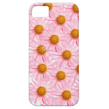 Fundo cor-de-rosa da flor capa de iPhone 5 Case-Mate
