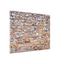 Fundo natural da parede de pedra impressão de canvas esticada
