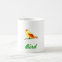 Funny bird caneca