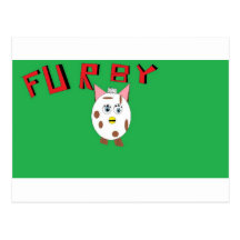 furby cartão postal
