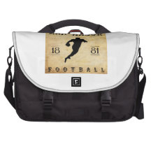 Futebol 1881 de Ann Arbor Michigan Bolsa Para Computador Portátil