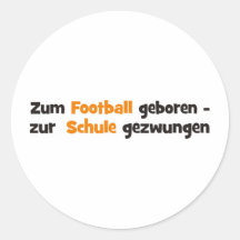 Futebol Adesivos Redondos