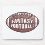 Futebol Mousepad da fantasia