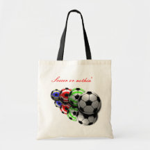 Futebol ou nada saco bolsas de lona