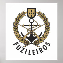 Fuzileiros navais portugueses "Fuzileiros " do mar Posteres