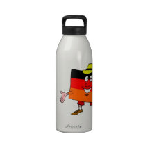 gajo alemão garrafa de água