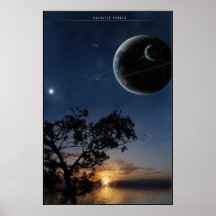 Galáctico Ponder Poster