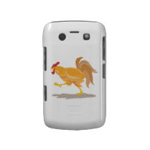 Galo novo do galo retro capa blackberry bold