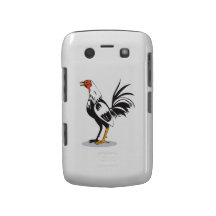 Galo novo do galo retro capa blackberry Case-Mate