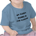 Garagem do paizinho camisetas