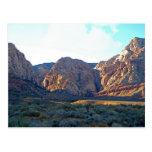 Garganta do deserto cartao postal