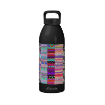 Garrafa de água tribal do design