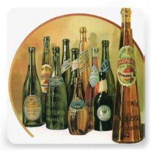 Garrafas de cerveja importadas vintage, álcool, be convites personalizado