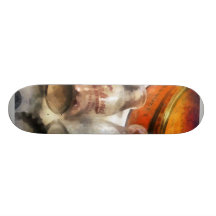 Garrafas de leite skate