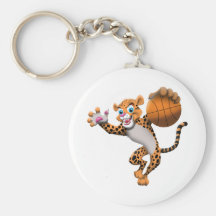 gato do basquetebol chaveiro