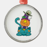 Gato do monstro de Punpkin Ornamentos