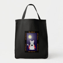 Gato do vampiro bolsas para compras